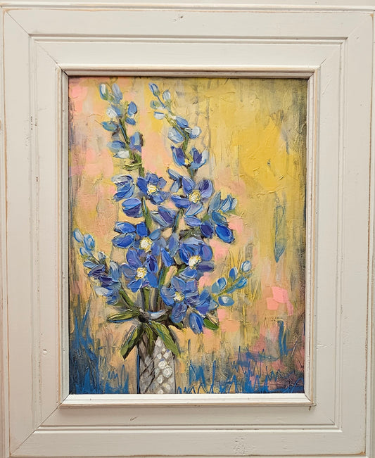 Her Prescious Heart 11x14 Acrylic Painting